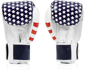 Guantes de Boxeo Fairtex con Diseño de la Bandera Americana, Guantes de Kickboxing Profesionales para Entrenamiento, Cuero PU, Boxeo - Product Image 6