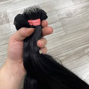Hot Selling Natural Colored Vietnamese <b>Remy</b> <b>Hair</b> <b>Extensions</b> Single Donor Nano Tip Virgin Natural Straight High Quality Human - Product Image 4