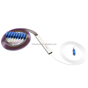 ตัวแยกสายไฟเบอร์ออปติกแบบท่อเหล็ก1x16 1ม. 1 in 16 OUT sc/upc MINI PLC - Product Image 5