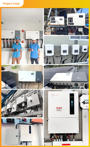 Kit complet de système solaire hybride de secours 8KW triphasé avec <span class=keywords><strong>onduleur</strong></span> Solis 15KWH 100A, batterie LiFePO4 et panneau mono. - Product Image 5