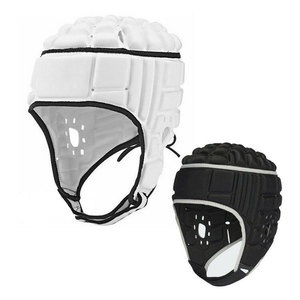 Premium Football Safety Head Guard Sports Rugby Football Helmet with Soft EVA <b>Foam</b> <b>Padded</b> Headgear Adjustable Multi Sport - Product Image 4