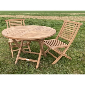 Muebles de jardín de madera de teca para patio, hechos en Indonesia - Product Image 1