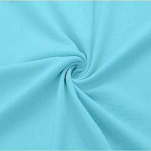 Men's Light <b>Blue</b> Solid Color Knitted Zipper <b>Polo</b> <b>Shirt</b> Casual Style - Product Image 6