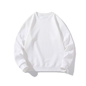 Sudadera de Cuello Redondo de Algodón de Alta Calidad 2025 - Sudadera Informal, Suave y Transpirable, Básica, Mezcla de Algodón - Product Image 6