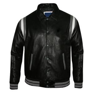 <b>Men's</b> Stand Collar Varsity <b>Jackets</b> for Winter Season Wholesale Accessory - Product Image 1
