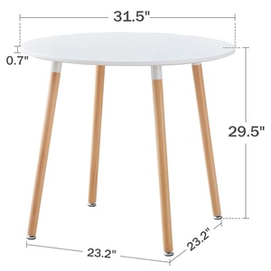 Simple Design Modern Coffee <b>Table</b> Wooden Top Steel Frame High Quality Durable Living Room Furniture Factory Direct Sale - Product Image 2