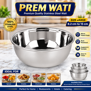 Stainless Steel High Quality Small Size Prem Salad Food Desert Serving <b>Mini</b> Dinnerware Bowl For Restaurant Hotel Home - Product Image 3
