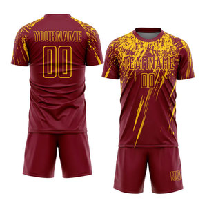Ensemble d'entraînement de football fabriqué en tissu interlock 100% - Product Image 1