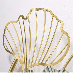 <b>Leaf</b> Large <b>Decorative</b> Metal <b>Wall</b> Sculpture Art Hanging Décor, Suitable for Hotel Bedroom Living Room Study <b>Decoration</b> Art - Product Image 4