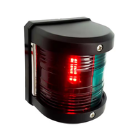 Vente directe d'usine de feux de signalisation LED DC12V, feux de navigation pour yachts, feux latéraux LED en acier inoxydable pour navires
