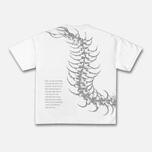 Men Vintage Washed Skeleton Print Oversized T-Shirt Custom Streetwear <b>Y2K</b> Eco-Friendly Breathable Lightweight Casual <b>Top</b> Baggy - Product Image 1
