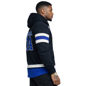 Sudadera con Capucha Negra de la Fraternidad Griega Phi Beta Sigma con Diseño Audaz, Comodidad Premium y Estilo Atlético - Product Image 3