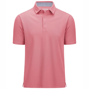 Polo de golf respirant blanc pour homme – Été, extensible, séchage rapide – Vêtements de sport courts – Vente en gros pour homme – Collection été - Product Image 1