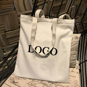 Bolsa de Mano Personalizada de Lona Premium de Algodón, con Logotipo Impreso en Negro, Diseño Doble, Portátil, para Compras, de un Solo Hombro, Últimos Diseños - Product Image 6