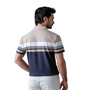 Camisas de Hombre Lisas, Tejido de Punto Suave, Diseño Ligero y Transpirable, Mezcla de Poliéster y Algodón, Manga Corta, Cómodas para Uso Diario Informal - Product Image 6