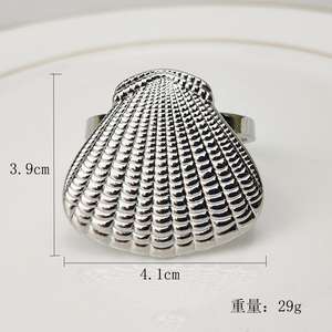 Elegante Juego de Servilleteros de Mesa, Diseño Posmoderno, Ecológico, Duradero, de Metal, Accesorios de Comedor para Campamentos y Hoteles - Product Image 5