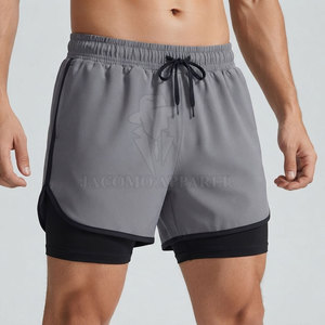 Pantalones Cortos Deportivos para Hombre, de Largo Alcance y Tela Ligera, con Cintura Ajustable para Correr y Entrenar - Product Image 4