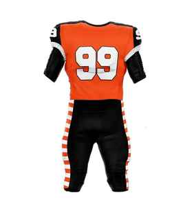 Uniformes de fútbol americano personalizados al por mayor con su propio logotipo, ropa de equipo transpirable para entrenamiento, uniforme de fútbol americano para hombre - Product Image 2
