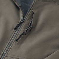Veste de chasse d'hiver imperméable et respirante pour homme, en softshell, camouflage, coupe-vent, impression personnalisée