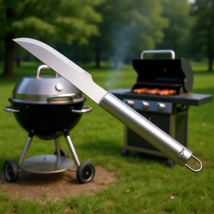 Coltello da barbecue in acciaio inossidabile con lama affilata per grigliate e cucina all'aperto - Product Image 3