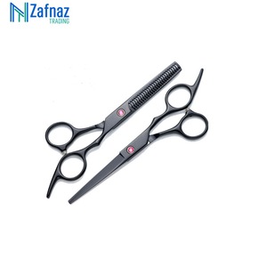 Vente directe d'usine, ciseaux à cheveux professionnels en acier inoxydable, couleur personnalisée, ciseaux à cheveux arc-en-ciel pour droitiers - Product Image 2
