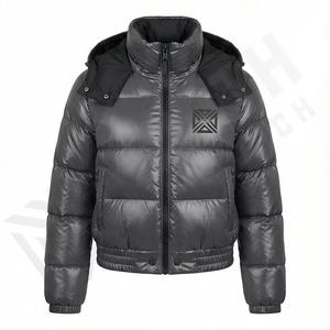 Chaqueta acolchada Premium para mujer, abrigo de invierno acolchado con cuello alto para brindar calidez y comodidad durante el clima frío, moda para hombre - Product Image 2