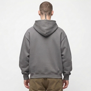 Sudadera con Capucha Extra Grande para Hombre, 100% Algodón Grueso, Superventas, con Logotipo Personalizado Bordado, Hombros Caídos, Sudadera de Invierno para Hombre - Product Image 5