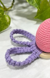 Bunny <b>Napkin</b> Rings Set + Macrame <b>Easter</b> Eggs – Complete <b>Easter</b> Table Decor Set – <b>Easter</b> Table Setting – Spring Table Decorations - Product Image 2