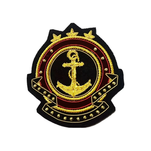 Nouvel Arrivage Meilleures Ventes Badges Brodés à la Main Écologiques Sans Nickel Luxe Approvisionnement Direct Usine Vente en Gros Badges de Haute Qualité - Product Image 1