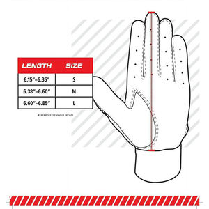 Guantes de béisbol deportivos para hombre con correa ajustable, guantes de bateo de béisbol transpirables de dedo completo - Product Image 6