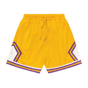 Shorts de baseball souples pour hommes, en Spandex/Polyester, respirants, anti-plis, imperméables, séchage rapide, taille élastique, écologiques, vente en gros - Product Image 1