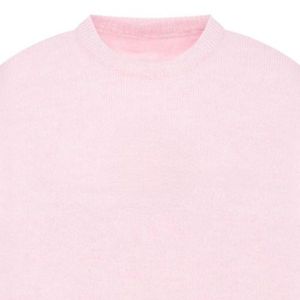 Sweat-shirt en tricot moelleux texturé, pull à col rond doux et chaud, décontracté pour l'hiver, vêtements de mode personnalisés en gros - Product Image 3