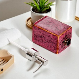 Decorative Antique Marble Soap <b>Dispenser</b> <b>Pump</b> <b>Bottle</b> For Bathroom Vanity Countertop And Luxury Decor Wholesale From India - Product Image 4