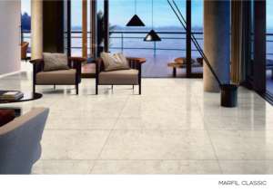 Carreaux de porcelaine émaillée polie à finition raffinée 24x48 pour revêtements de sol intérieurs résidentiels et commerciaux contemporains - Product Image 4