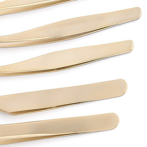 Nouveau kit personnel pour étudiants en extension de cils en acier inoxydable, ciseaux et pinces pour salons de beauté professionnels - Product Image 6