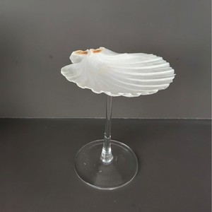 Verre à vin en coquillage marin de qualité supérieure avec un design élégant inspiré de l'océan, cadeaux de déménagement, nouveauté - Product Image 4