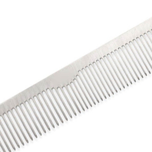 Peigne à cheveux personnalisé avec logo privé, outil professionnel de coiffure pour salon, peigne résistant à la chaleur, peigne en acier inoxydable et carbone - Product Image 6