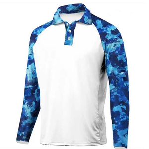 Camisetas Polo Deportivas y de Pesca de Buena Calidad, con Logotipo Personalizado OEM, 100% Poliéster Spandex, Nueva Impresión por Sublimación 2026 - Product Image 3