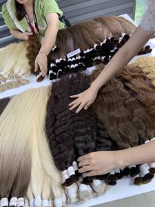 ผมต่อจากเวียดนามดิบ100% ผมหยักธรรมชาติ2025 - Product Image 5