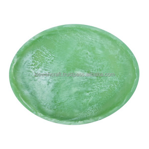 ชามเสิร์ฟสลัดทำจากเรซินเทคนิคขัดเงาสไตล์อเมริกันดีไซน์แบบขัดเงาสำหรับตกแต่งบ้านและใช้ในงานเลี้ยง - Product Image 5