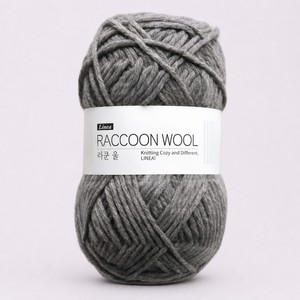 Hilo de piel sintética, hilo mezclado de lana de mapache con lana y piel de mapache para tejer a mano, ovillo de 95g - Product Image 2