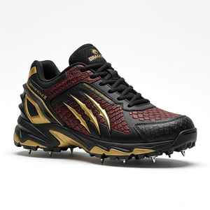 HIT ZONE Wholesale <b>Cricket</b> Spikes <b>Shoes</b> <b>for</b> <b>Men</b> Premium Metal Spike Footwear <b>for</b> Match Practice and Team Orders - Product Image 3