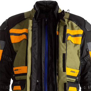 Veste de moto d'aventure personnalisée pour homme, imperméable, respirante, veste de tourisme, équipement de protection tout-terrain - Product Image 6