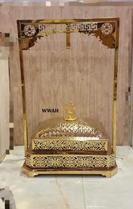 Calentador de Alimentos de Acero Inoxidable 304, Recipiente para Calentar Comida, Cocina al Aire Libre, Hotel, Comedor, Acabado en Latón Dorado Cromado, Diseño Moderno - Product Image 2