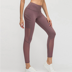 Servicio OEM, Leggings de Yoga de Cintura Media para Mujer, Cómodos, Estilo Casual, Logotipo Personalizable, Transpirables, Spandex/Poliéster - Product Image 1