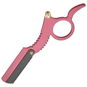 Custom Logo Pink <b>Single</b>-Finger High Quality Face Body Hair Trimming <b>Razor</b> Easy Salon Stainless Steel <b>Blade</b> Finger Ring <b>Razor</b> - Product Image 2