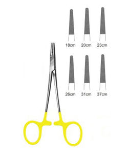 ที่ใส่เข็ม DEBakey พร้อมหัวเข็ม TC แบบแมนนวล ผลิตจากสแตนเลสเกรดพรีเมียม - Product Image 3