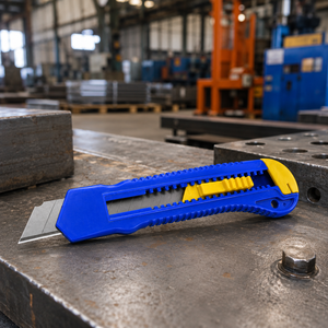 มีดคัตเตอร์แบบหักได้สำหรับงานหนัก |   มีดคัตเตอร์อเนกประสงค์แบบพับเก็บได้ - Product Image 4
