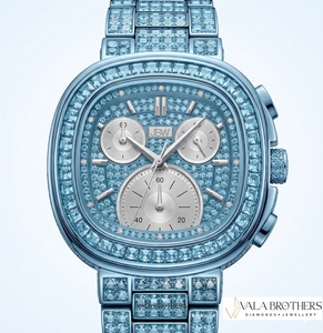 Montre de luxe en diamant pour homme, style hip-hop, montre en diamant moissanite pour homme, disponible au meilleur prix - Product Image 1