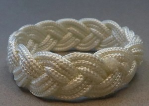 Pulsera de cuerda de nailon de tres partes de alta calidad, elegante y hermosa - Product Image 3